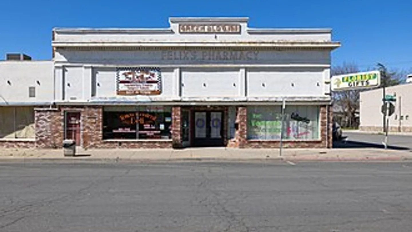 Parley H. Green Building in downtown Willows, California.