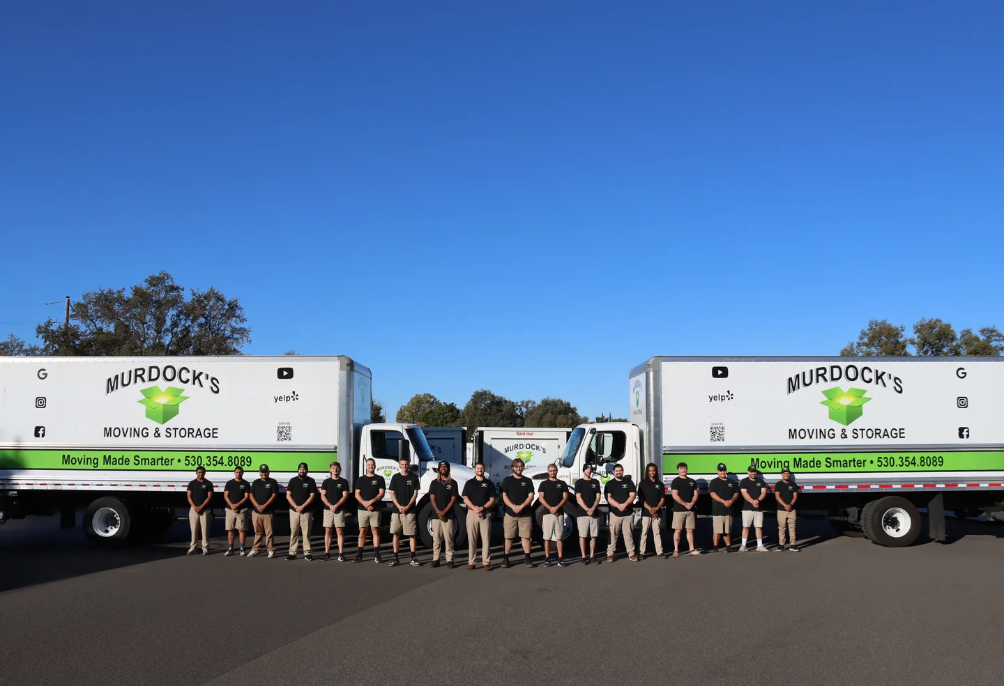 Murdock’s moving crew with the branded fleet in Northern California