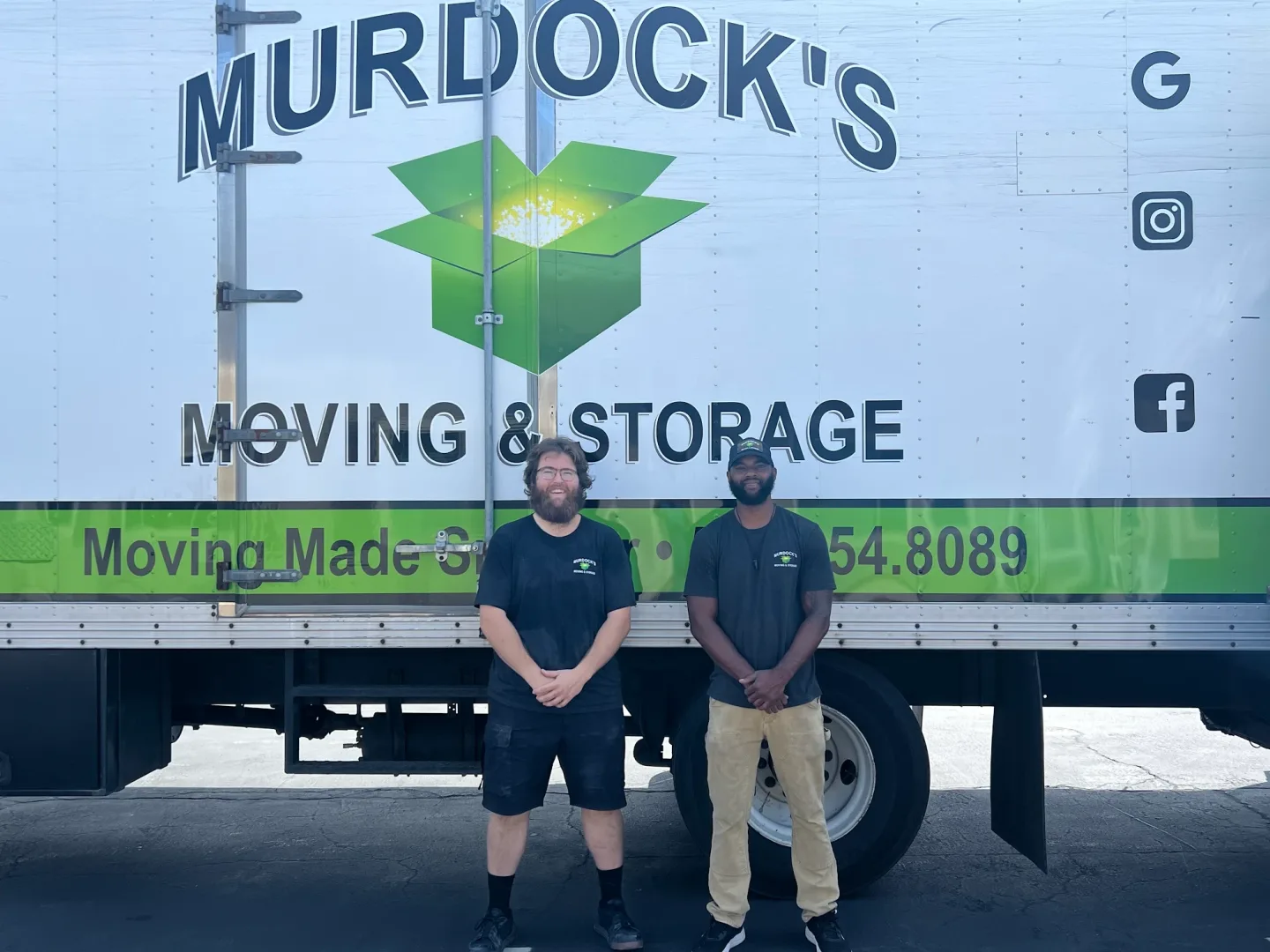 Murdock’s moving crew preparing a San Jose to Chico move